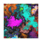 Radiating Hues Melody - Canvas