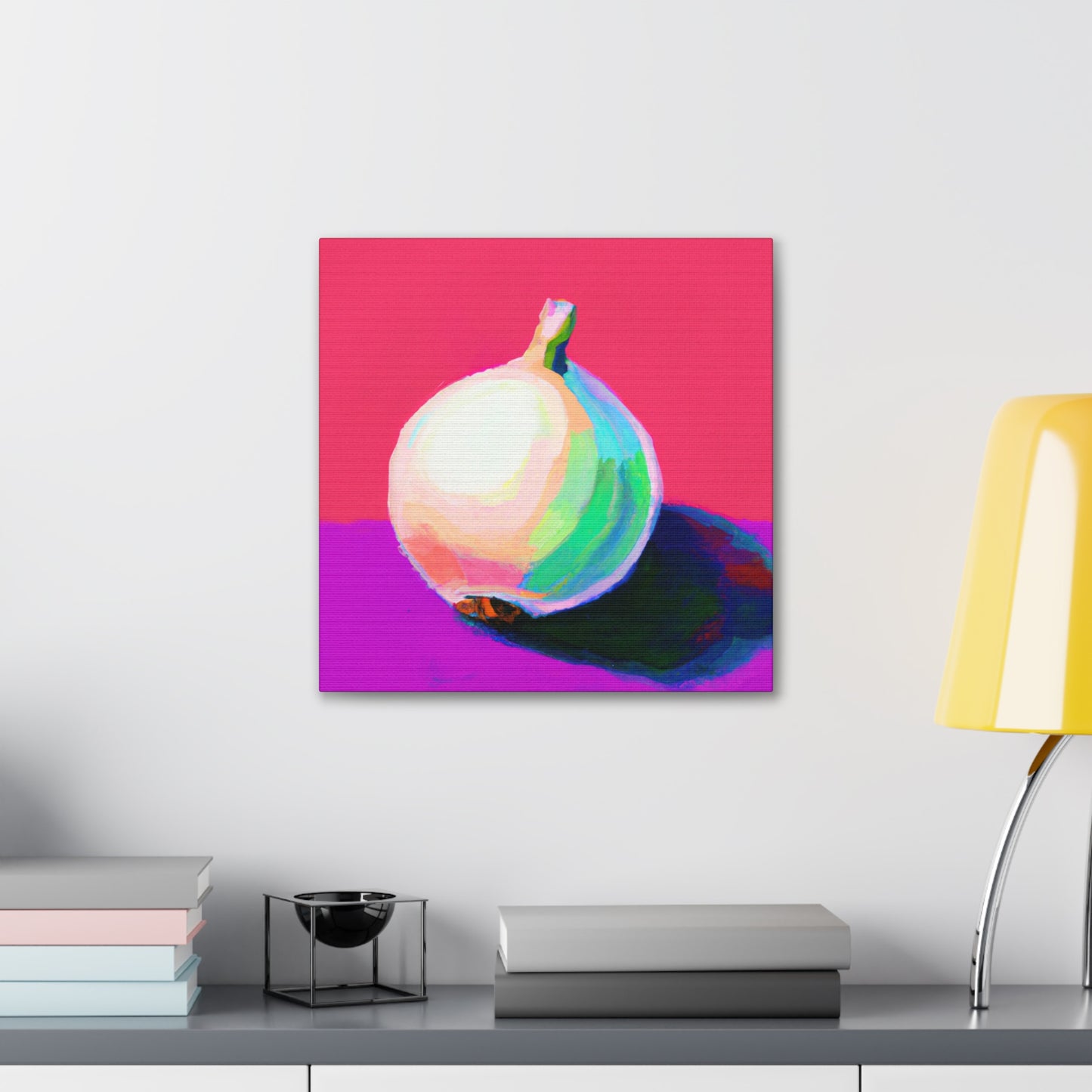 Onion Minimalism Art - Canvas