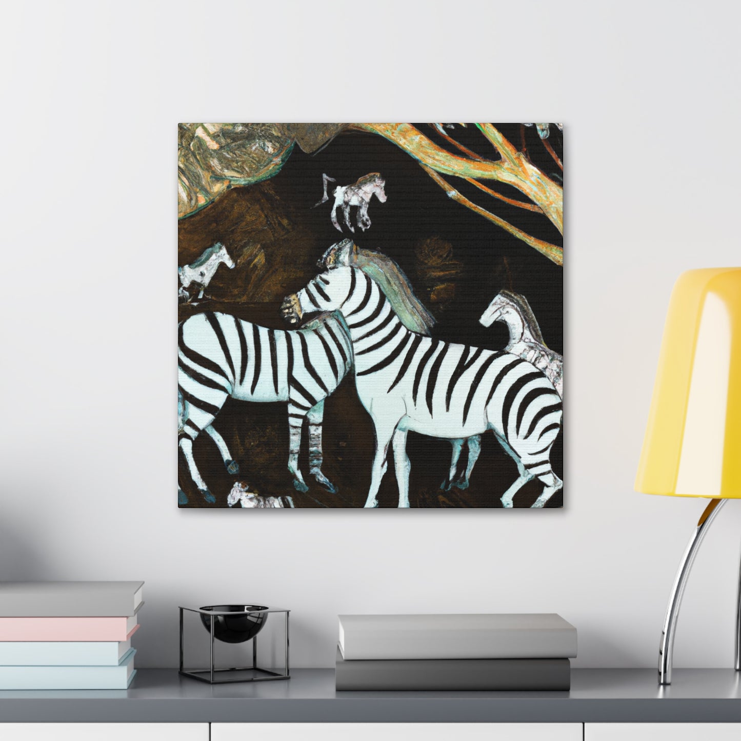 Zebra Grandeur Splendor - Canvas