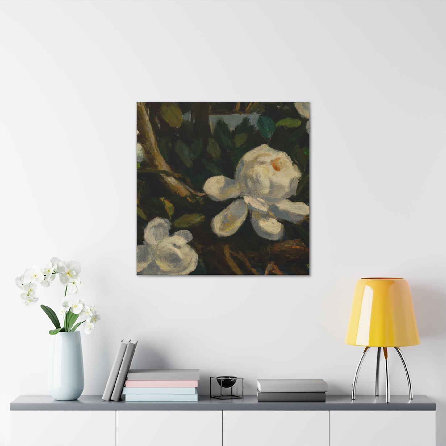 Gardenia Garden Splendor - Canvas