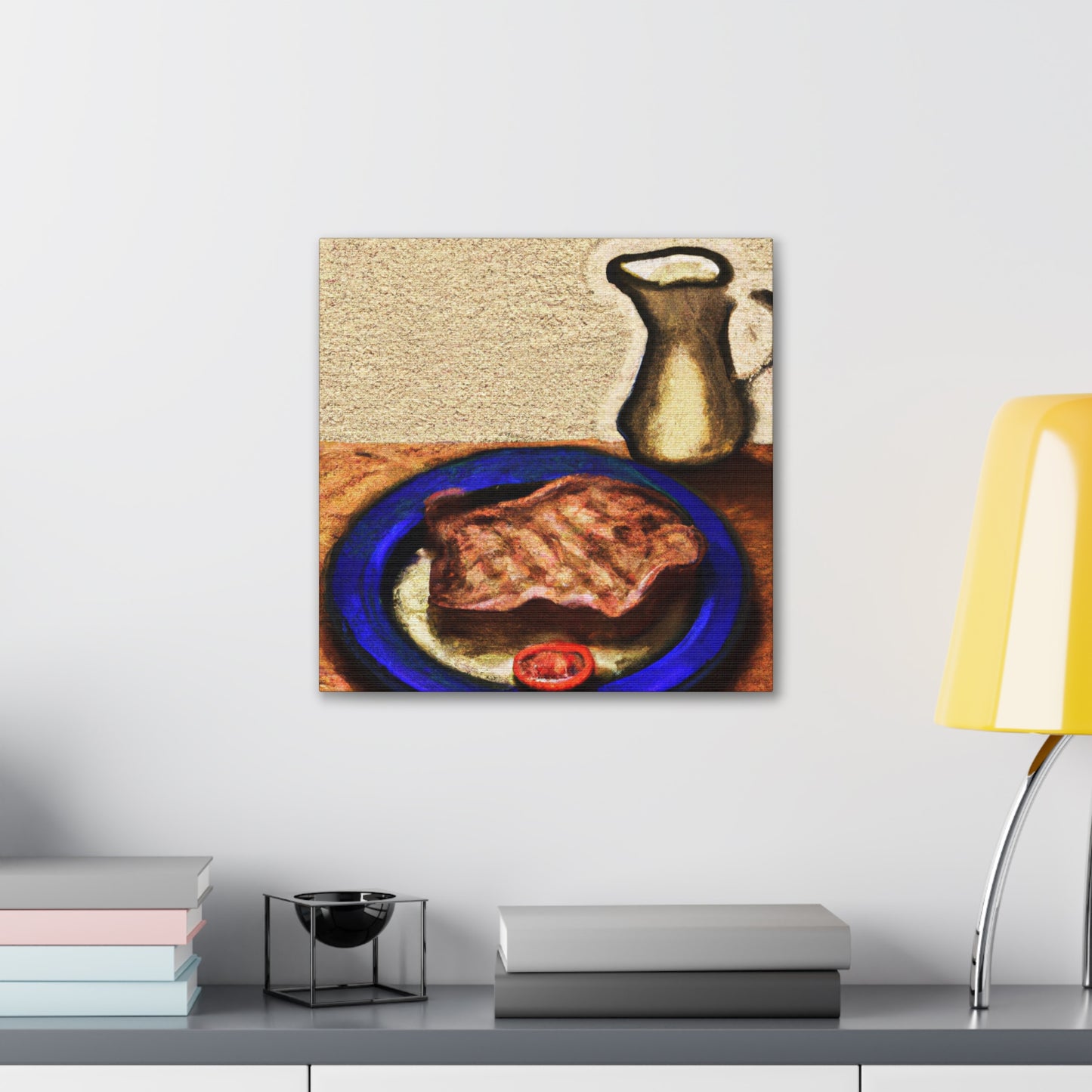 "Steak for Kings Dinner" - Canvas