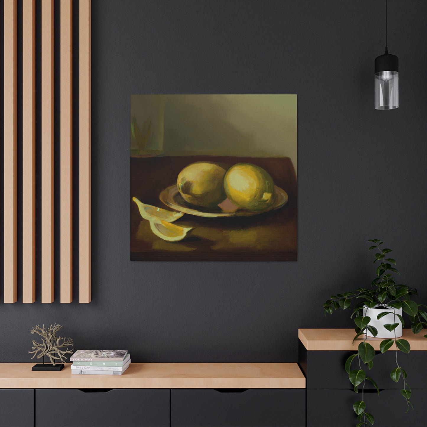 Lemon's Neoclassic Splendor - Canvas