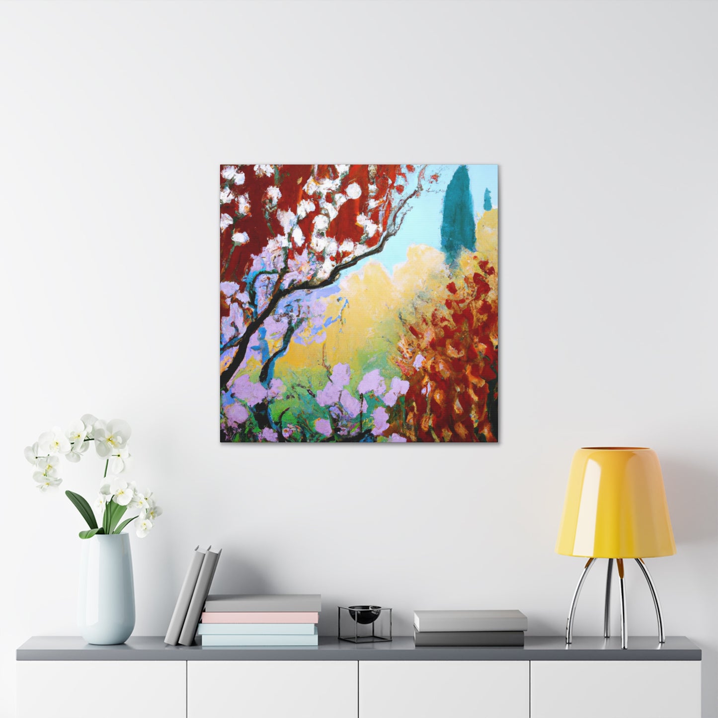 Cherry Blossoms Abloom - Canvas