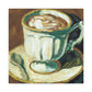 Coffee Cup Grandeur - Canvas