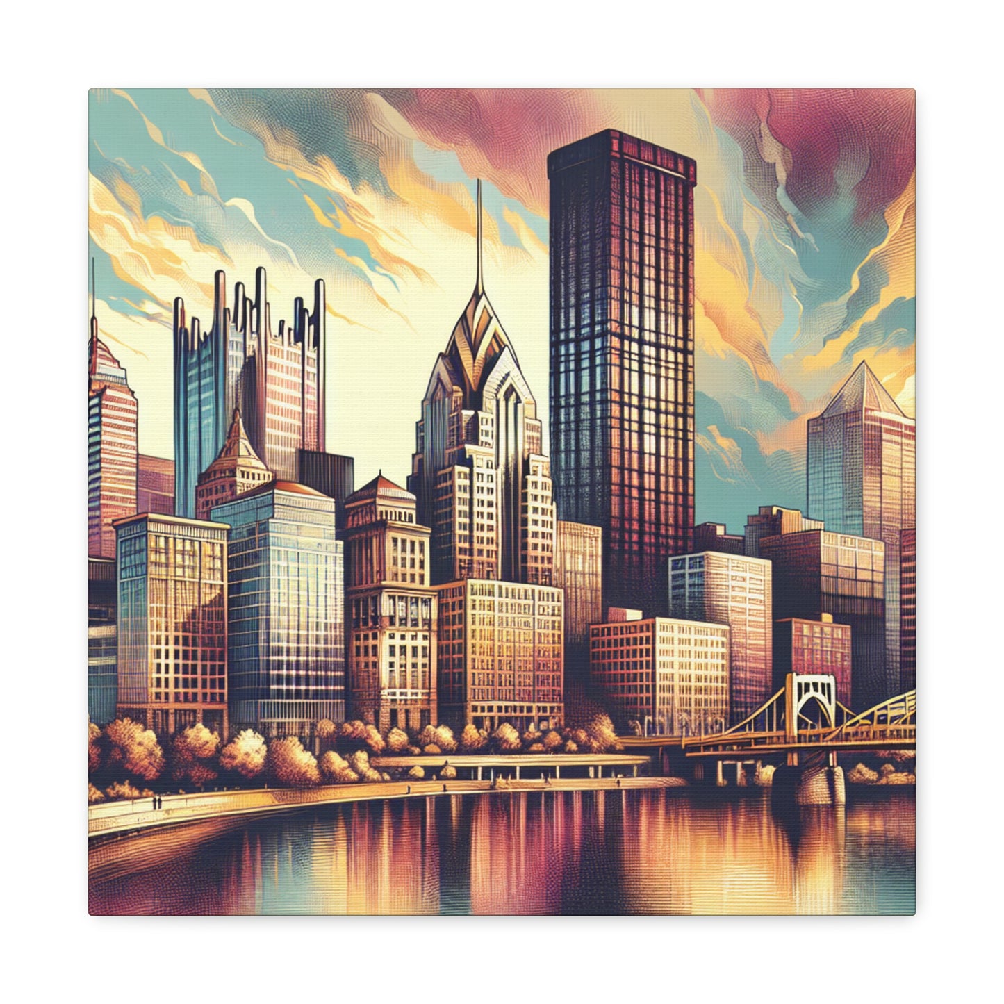 "Steel City Splendor" - Canvas