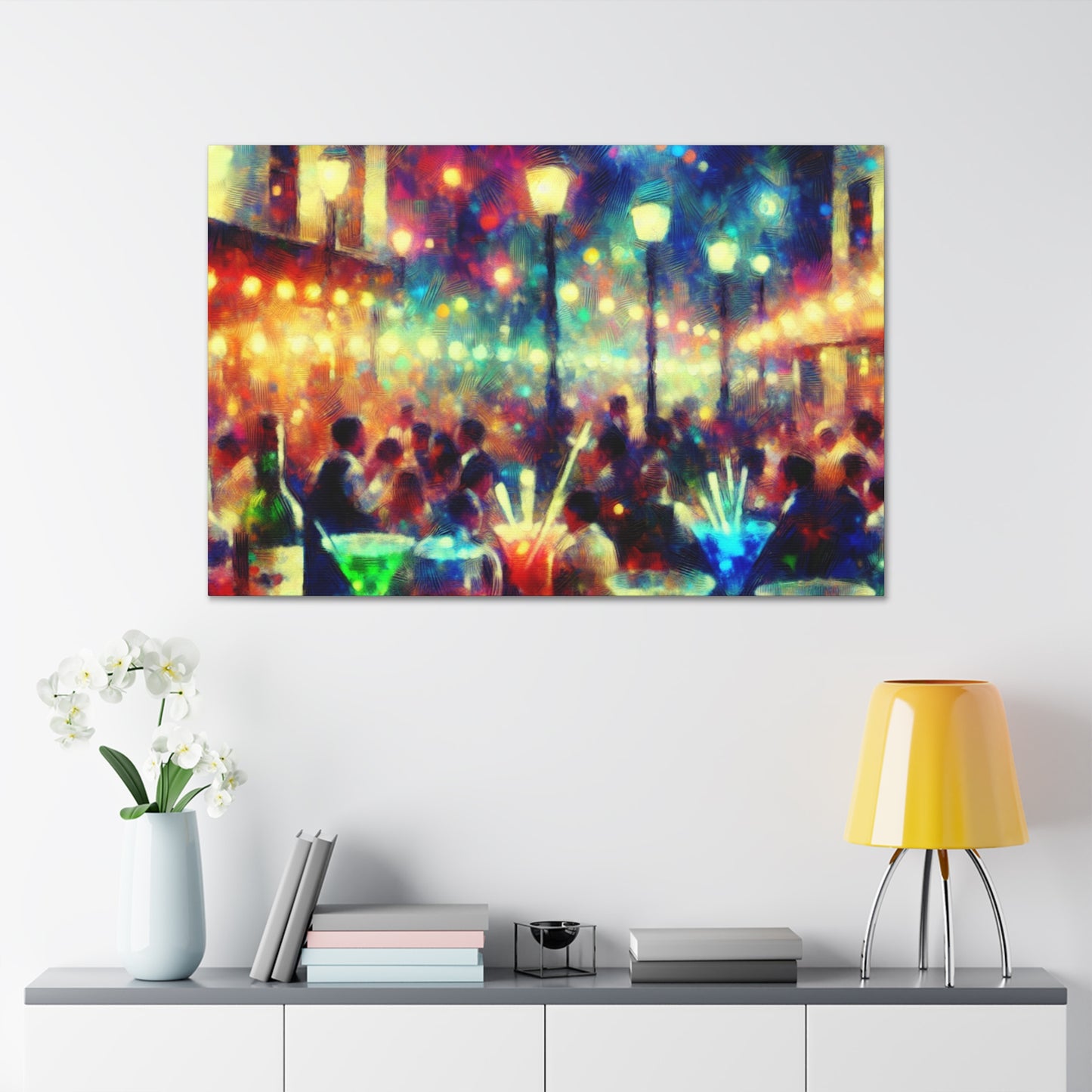 Intoxicating Urban Nightlife - Canvas