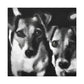 "Jack Russell Impressionism" - Canvas