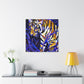 Tiger Unleashed in Art - Canvas