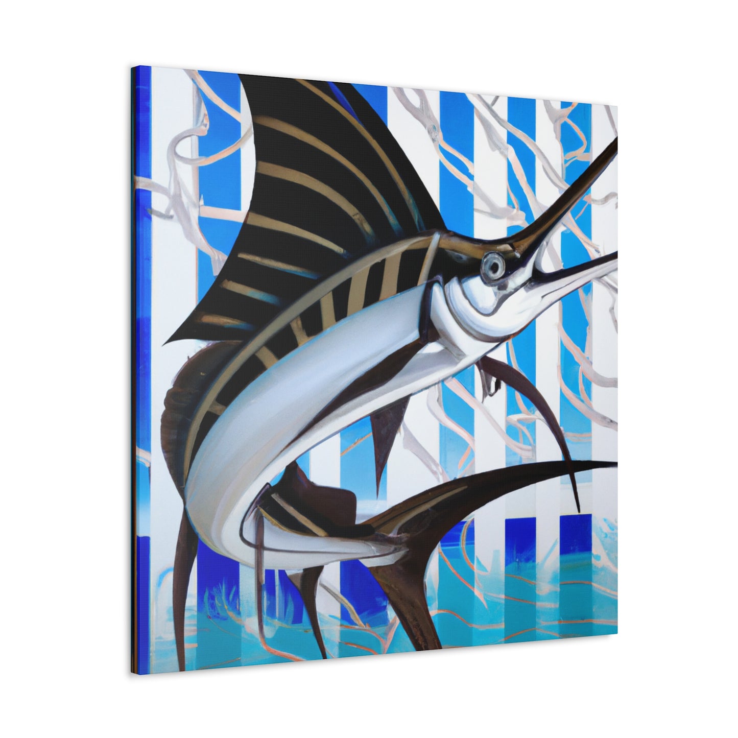 Swordfish of the Jazz Age - Canvas