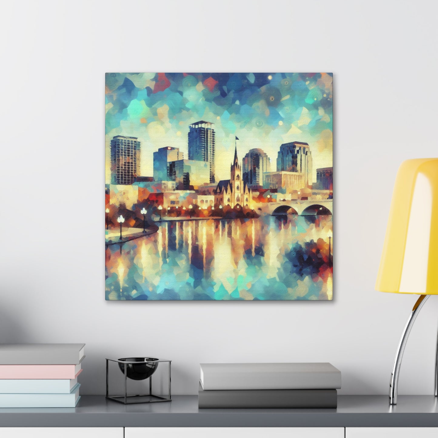 "Vibrant Orlando Tales" - Canvas