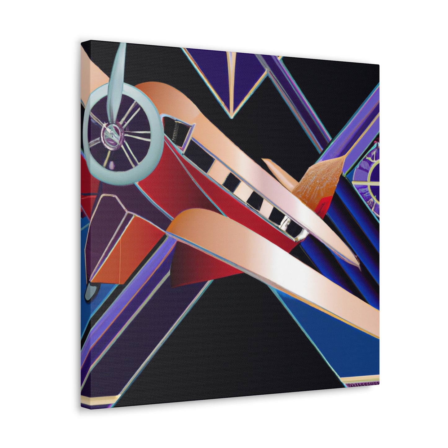 "Aviation's Art Deco" - Canvas