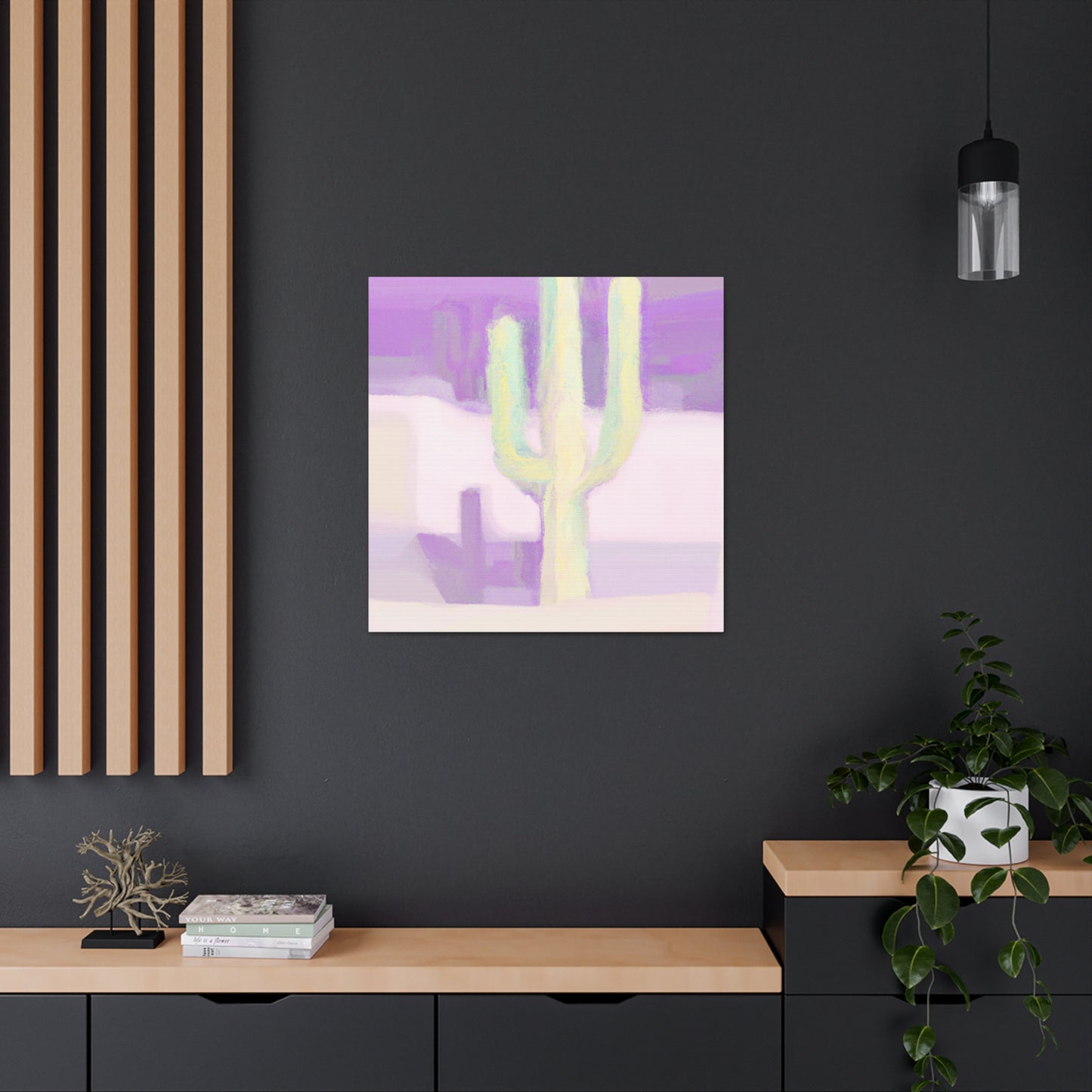 Desert Oasis Fauvism - Canvas