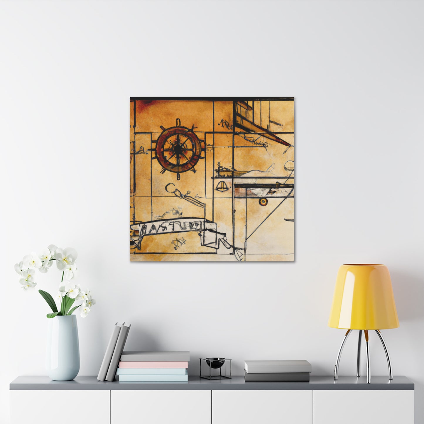 Sailing Upon the Seas - Canvas