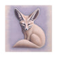 Fennec Fox Art Deco - Canvas