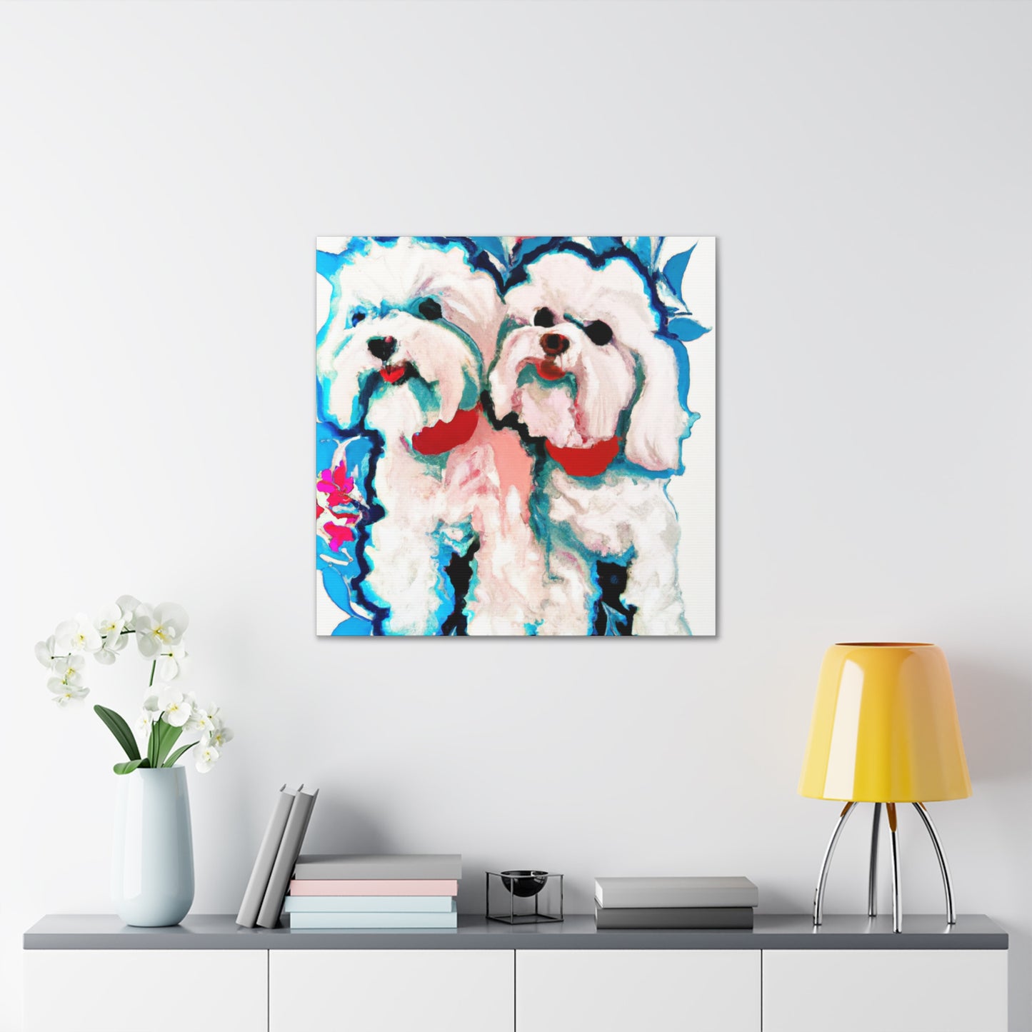 Maltese Nouveau Beauty - Canvas