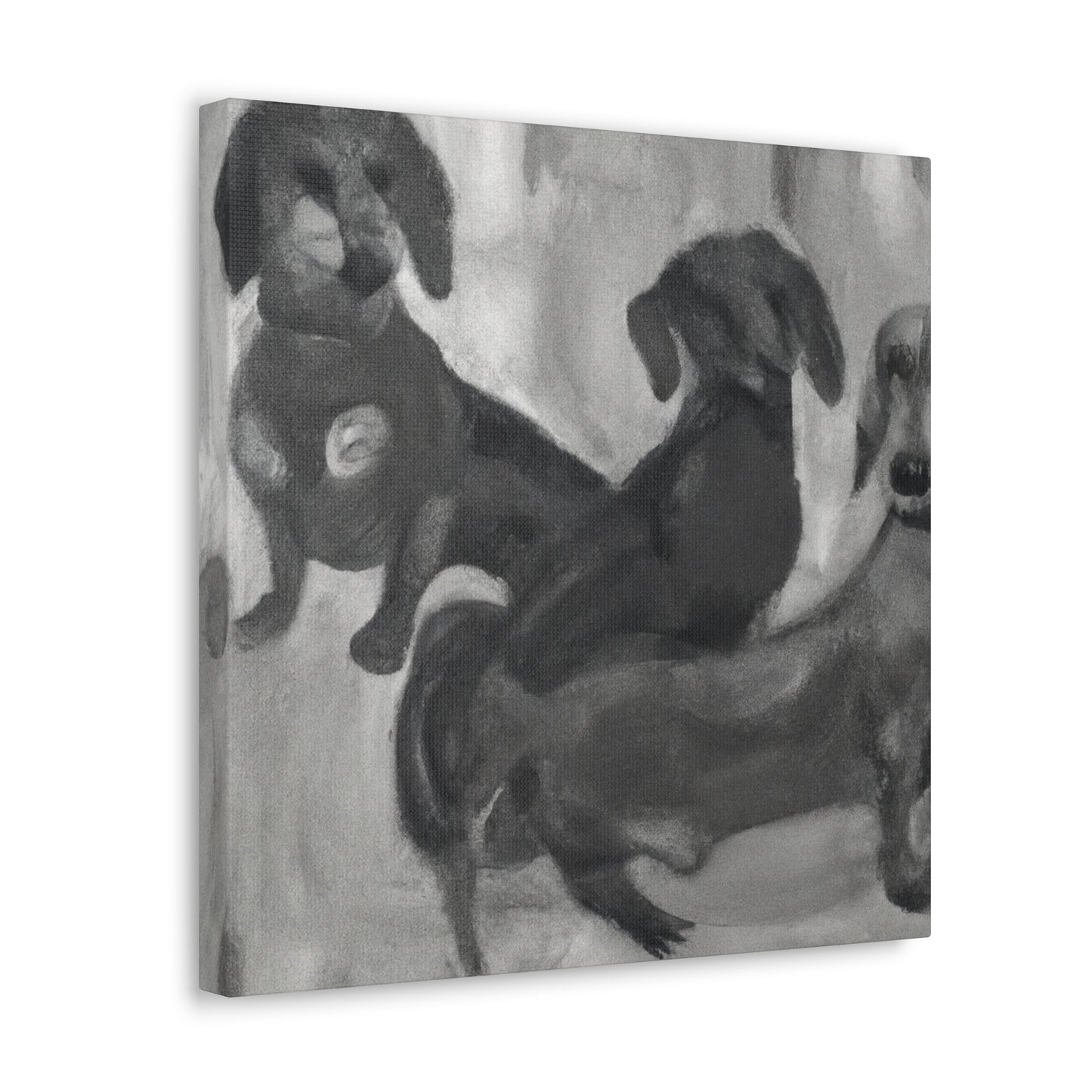 "Dachshund in the Sunlight" - Canvas