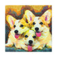 Corgi in a Dream - Canvas