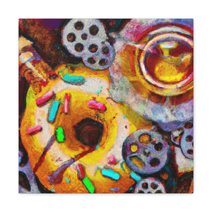 "The Clockwork Doughnut" - Canvas