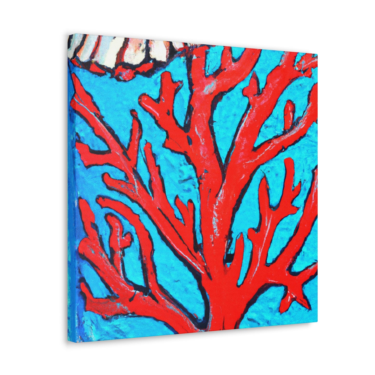 Coral Garden Splendor - Canvas