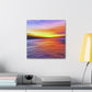 Ocean Sunrise Glows - Canvas