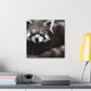 Red Panda Splendor - Canvas