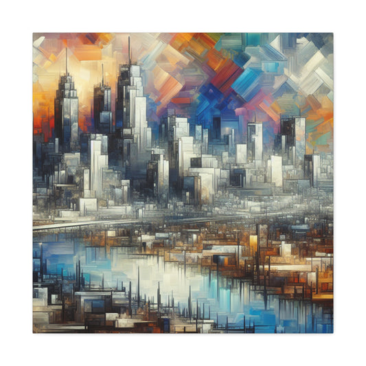 Mystic Salt Cityscape - Canvas