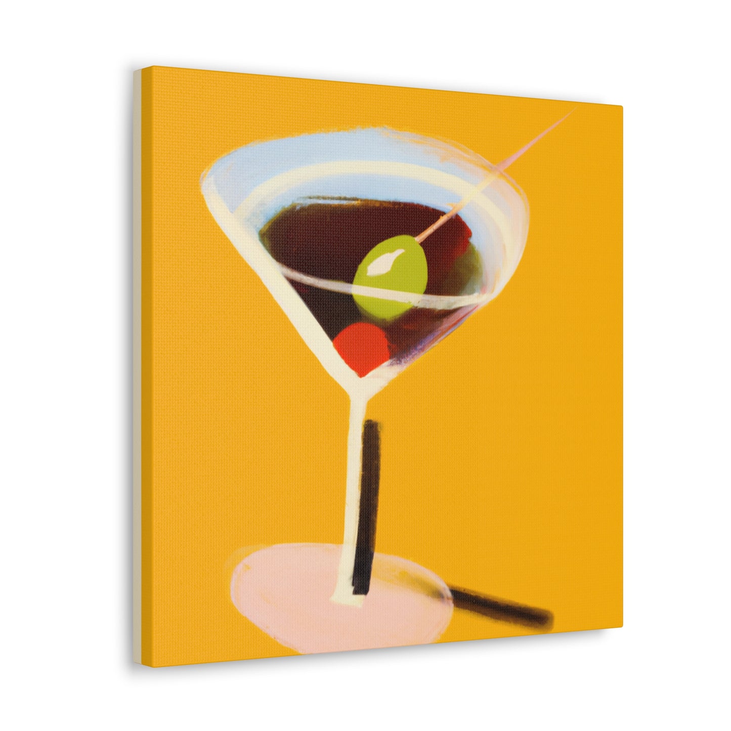 Martinis on a Canvas - Canvas