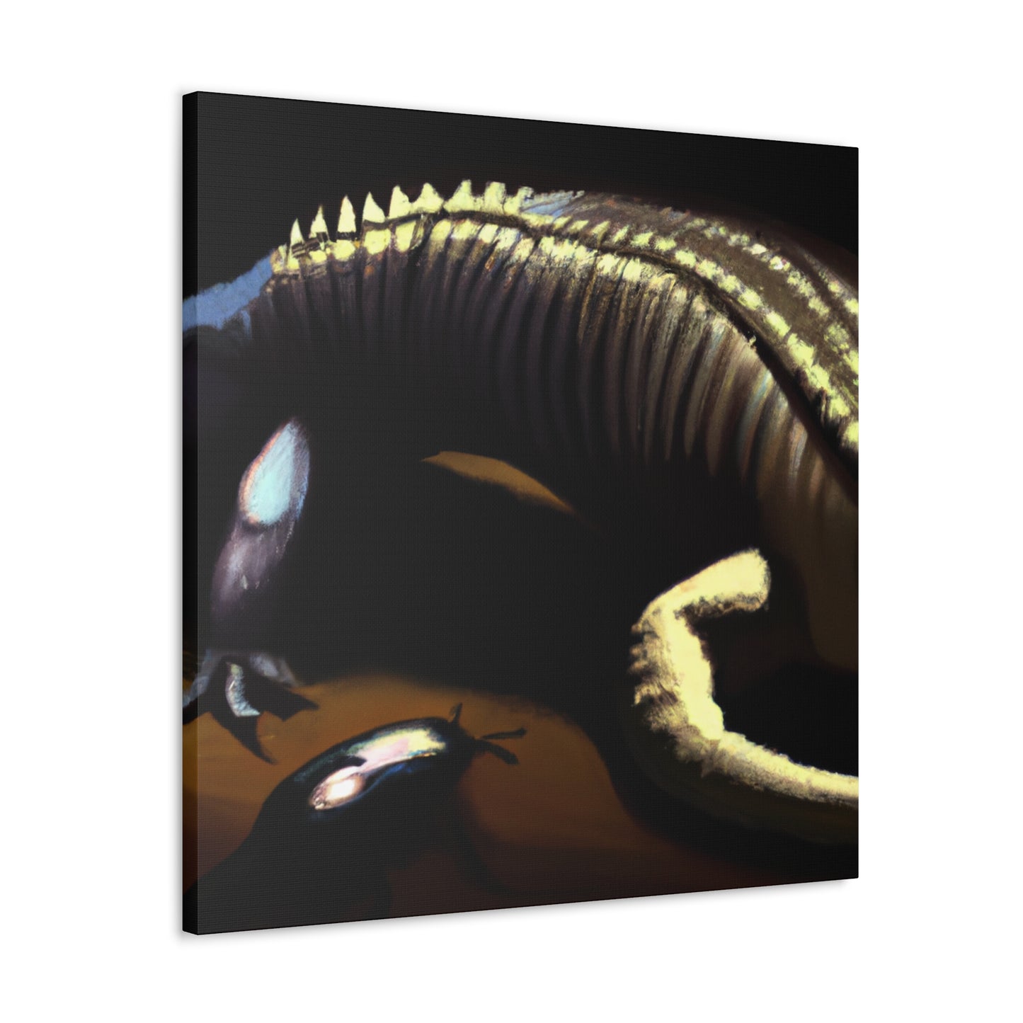 "Skink in Surrealism" - Canvas