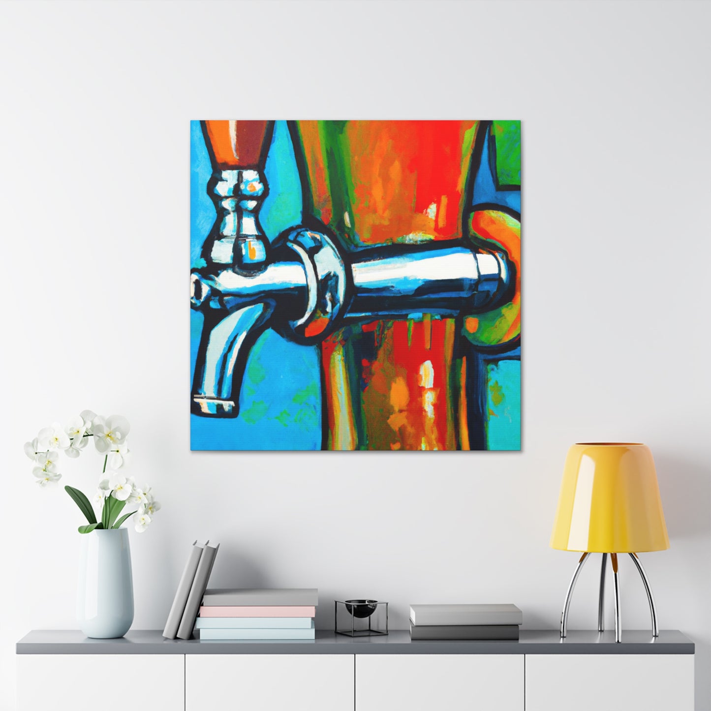 Tap 'n Bubbles Pop. - Canvas