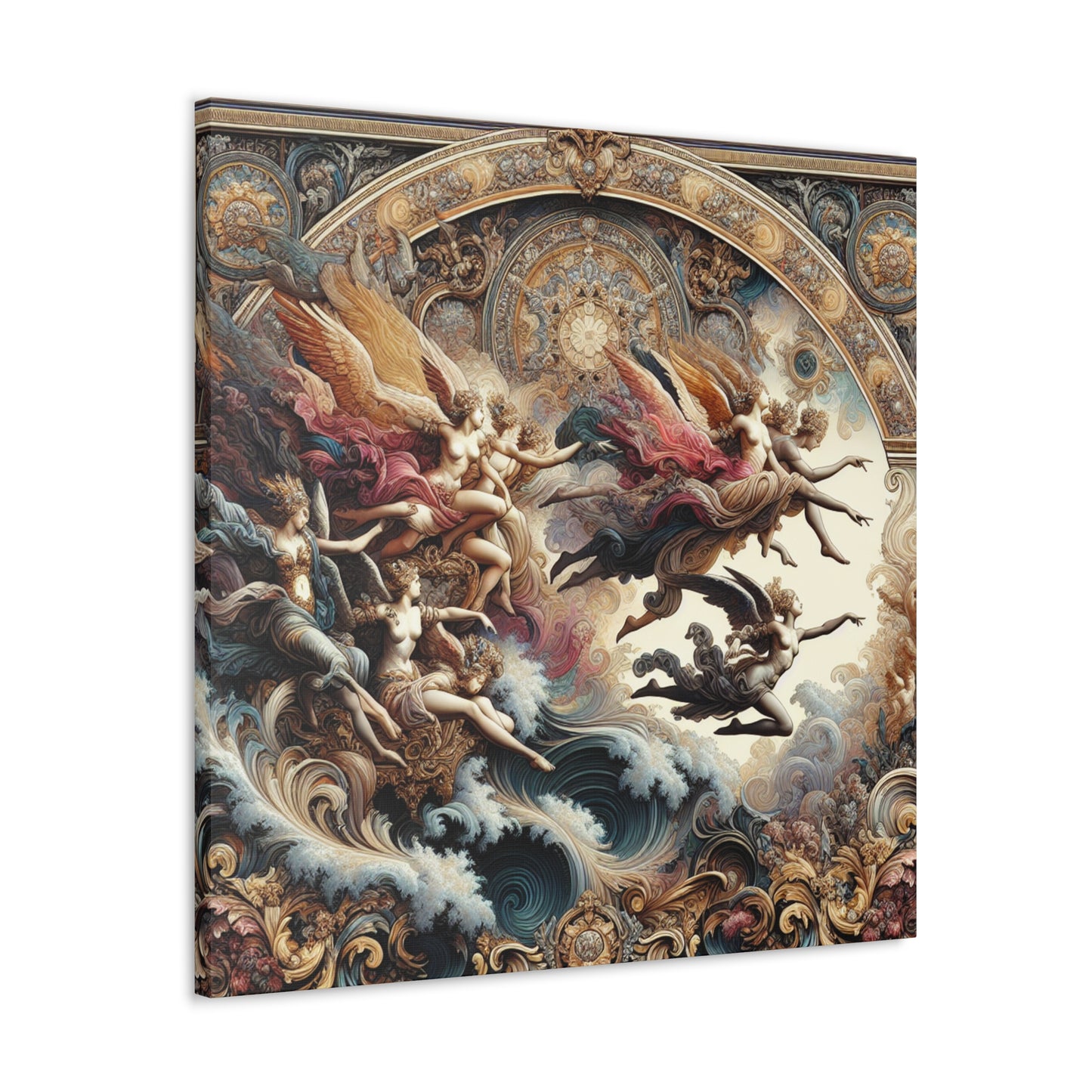 Ethereal Symphony Unveiled - Canvas