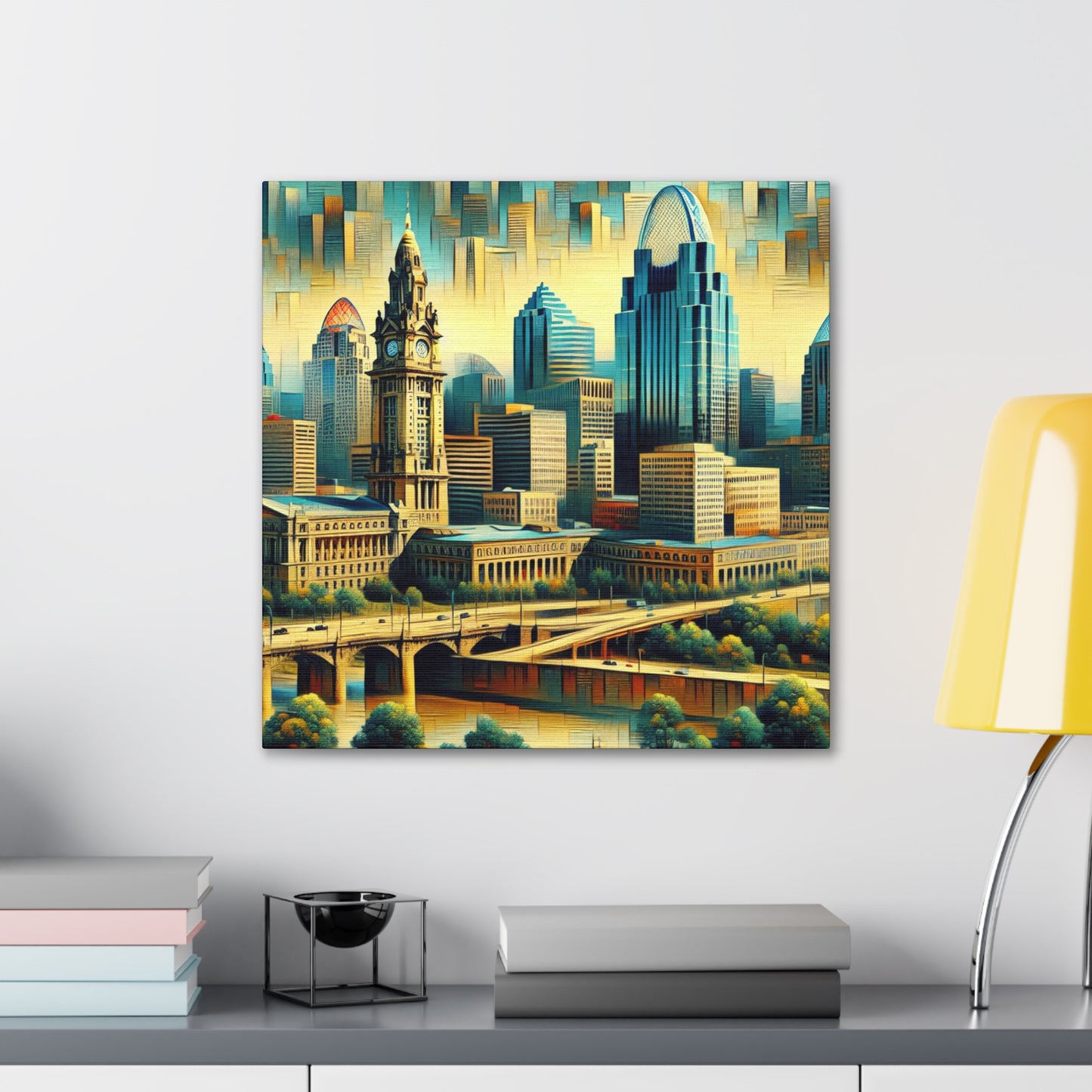 Queen City Vibes - Canvas