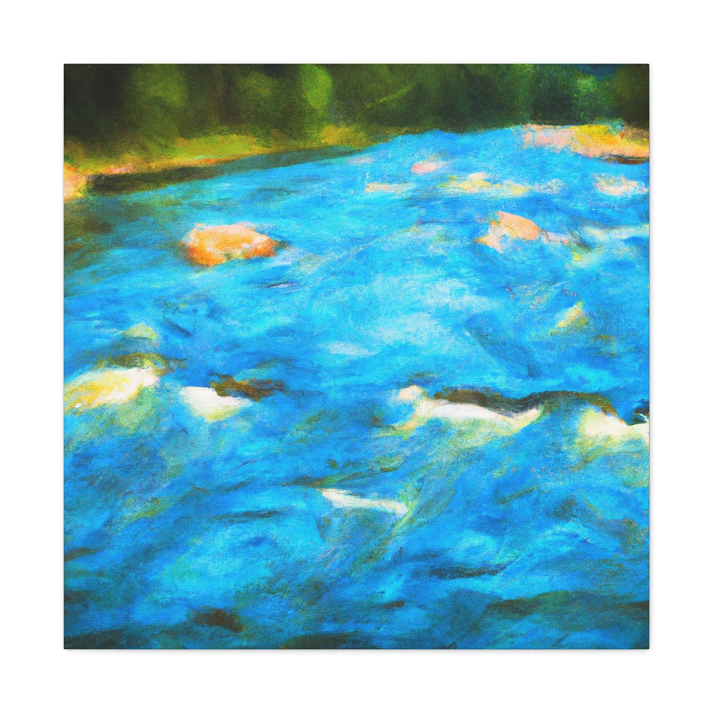 River Reflection Dreaming - Canvas