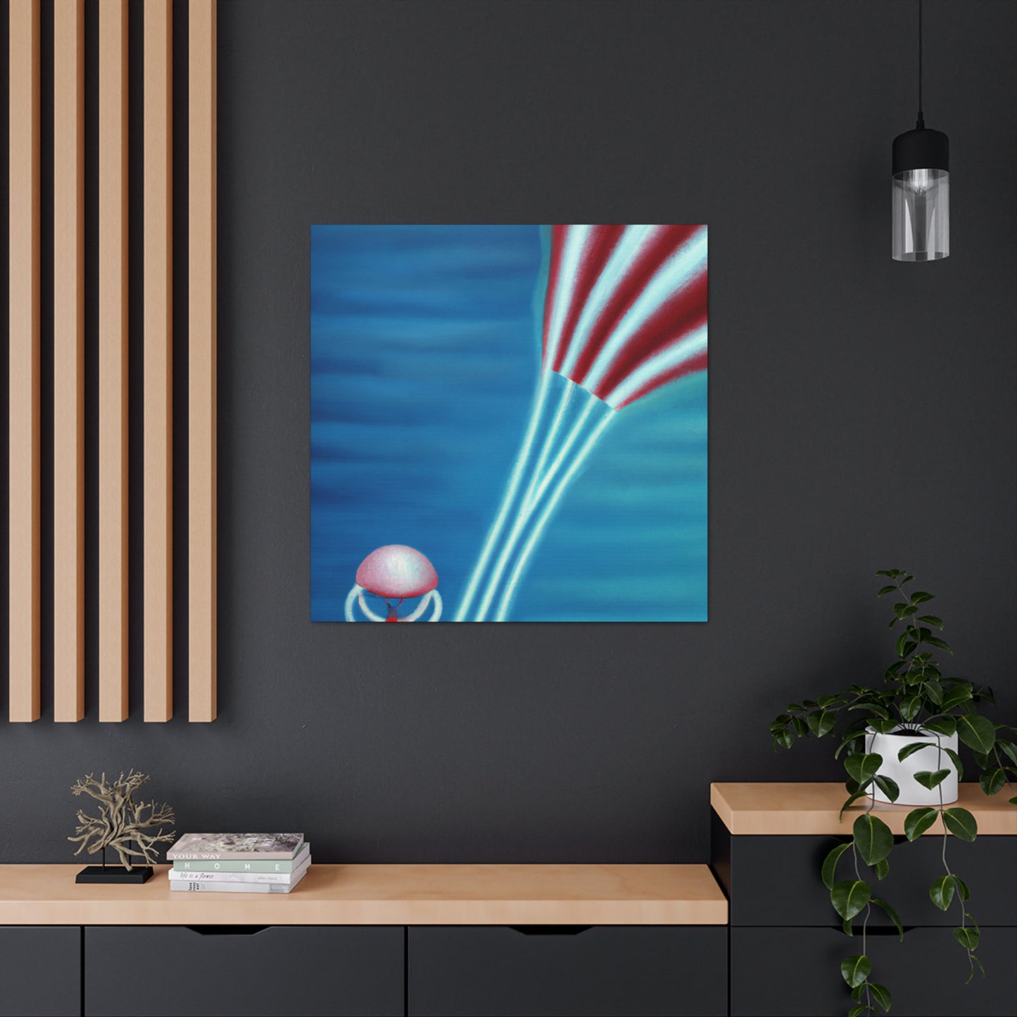 Parasailing in Skyland - Canvas