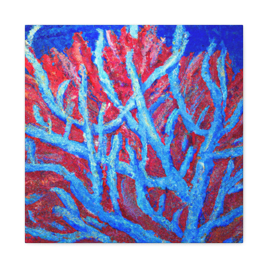 "Coral in Impressionism" - Canvas