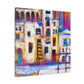 "Mediterranean Abstraction Views" - Canvas