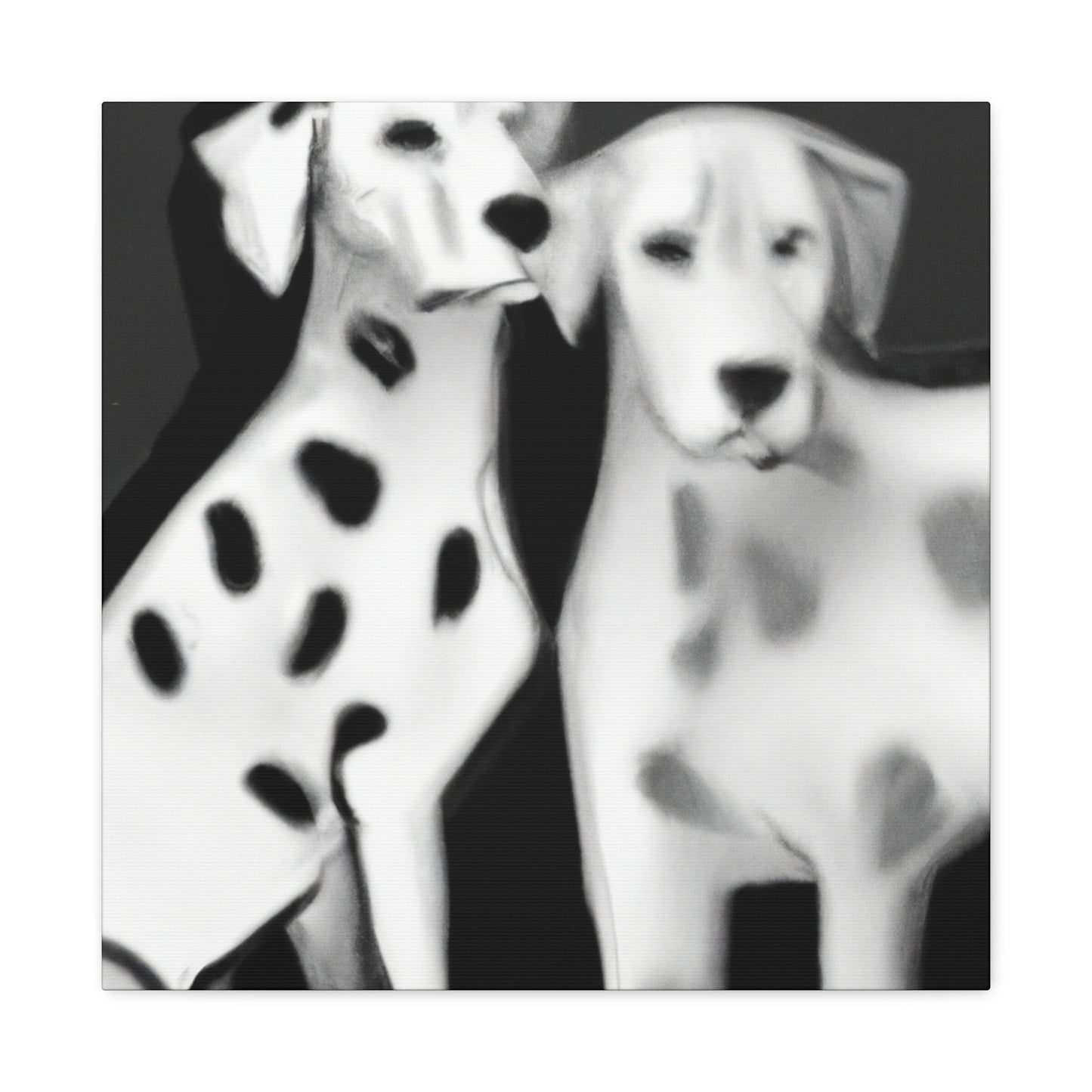 Dalmatian Spot Spectacle - Canvas