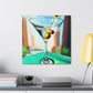 Martini Man Pop Party - Canvas