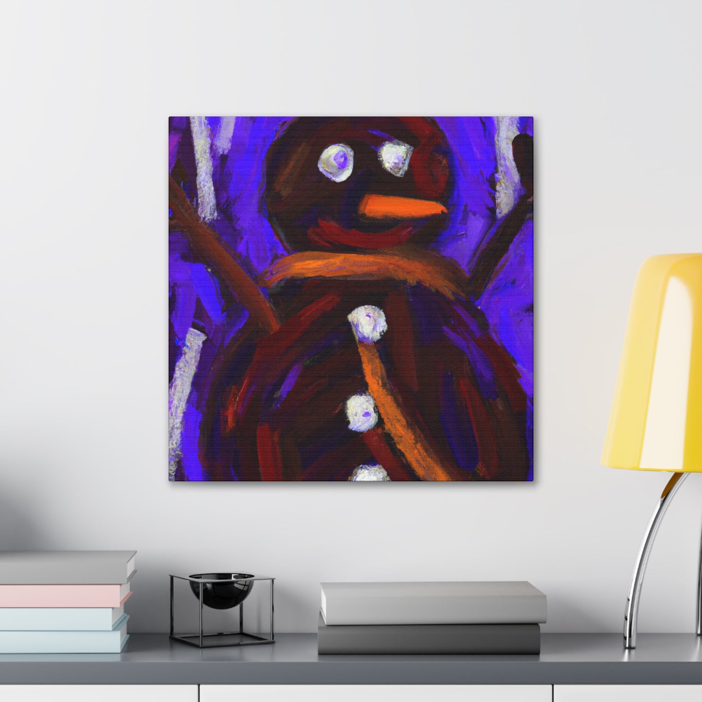 Frosty the Snowman. - Canvas