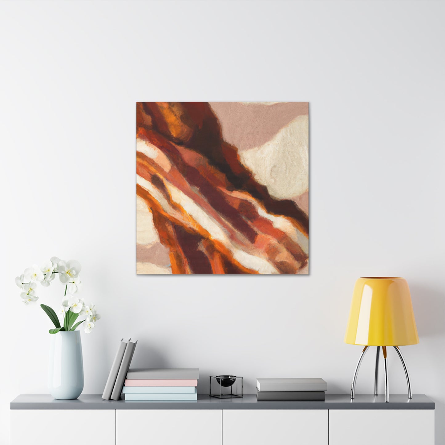 Bacon in Abstract Form - Canvas