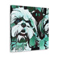 Fur and Feathers Shih Tzu - Canvas