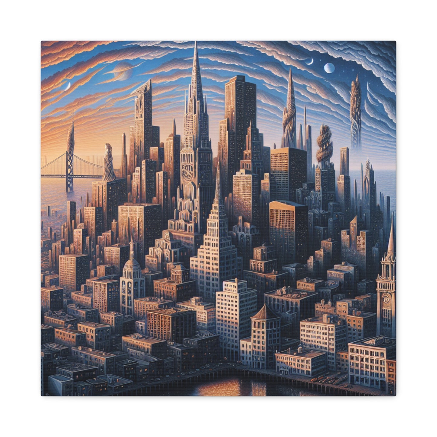 "Captivating Visions of San Francisco" - Canvas