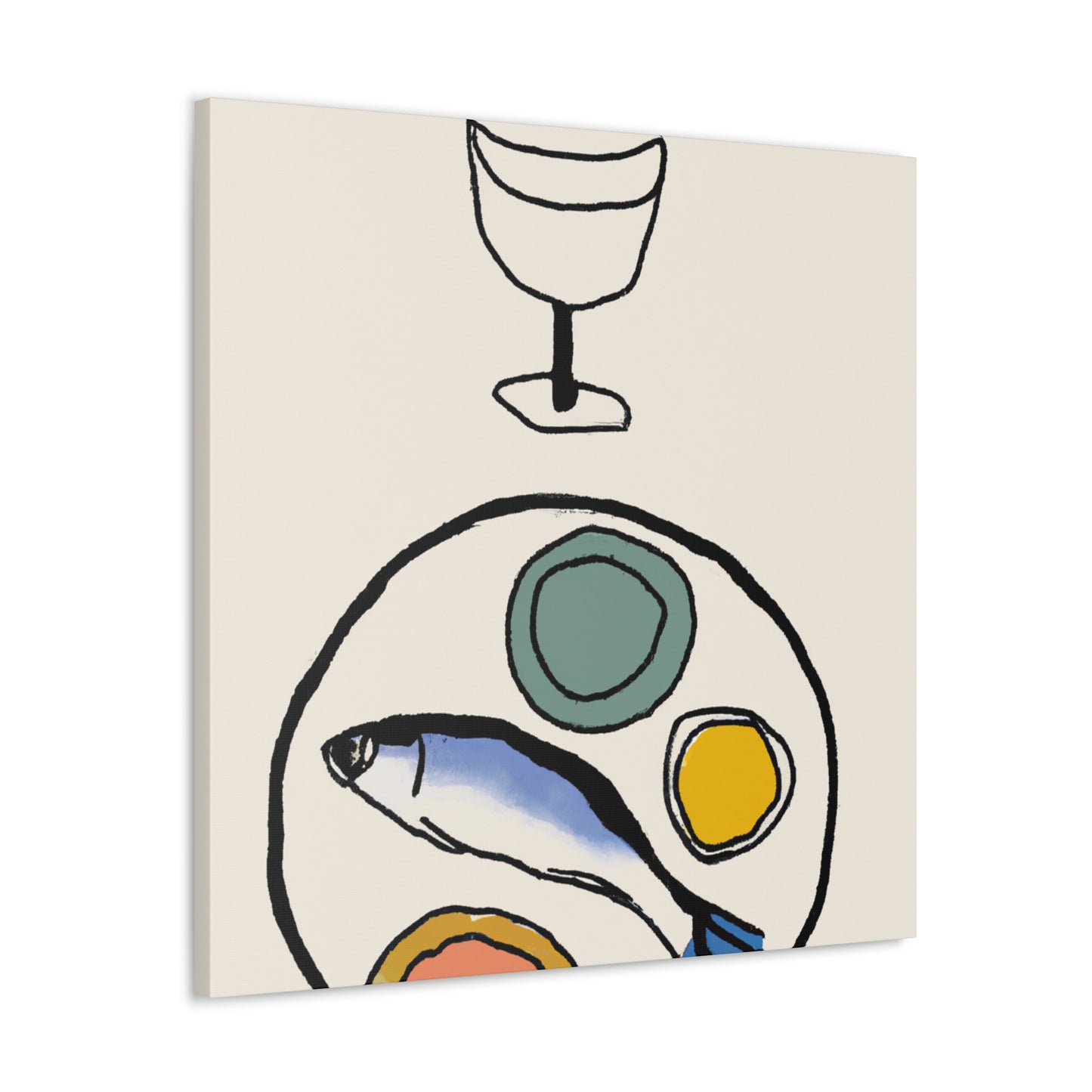 Sea of Shellfish Bliss - Canvas