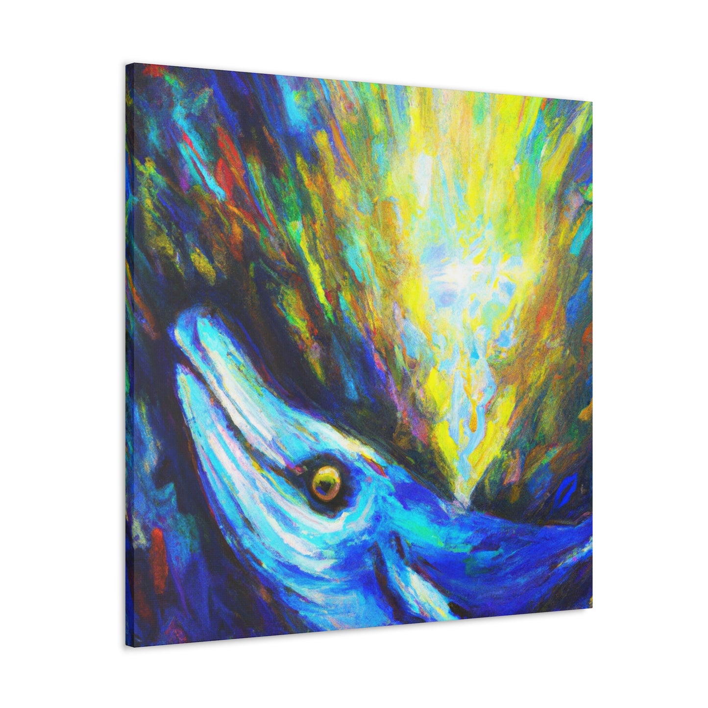 Whale Surrealism Dream - Canvas