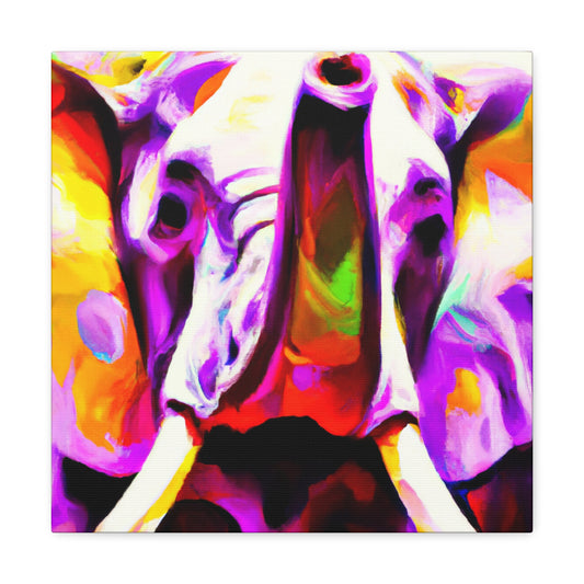 "Elephant's Silent Majesty" - Canvas