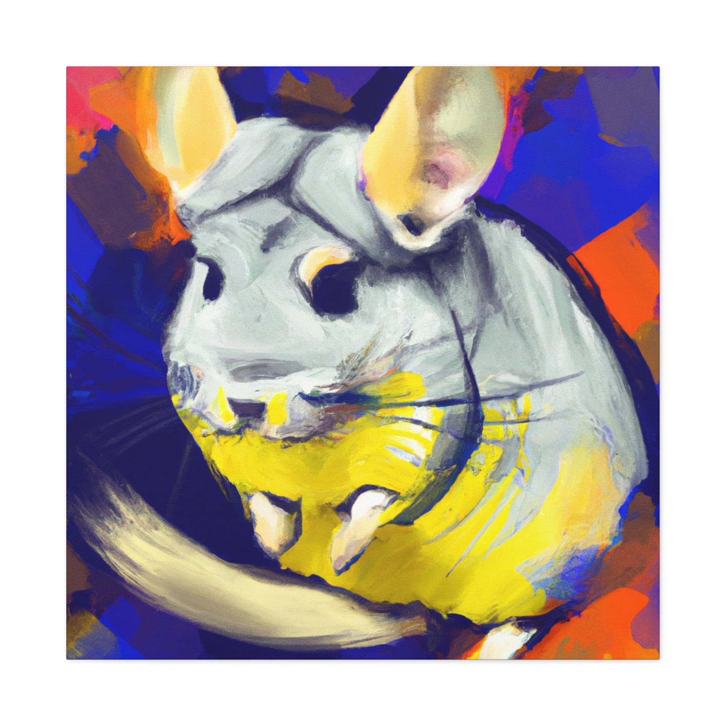 Cuddly Chinchilla Dream - Canvas