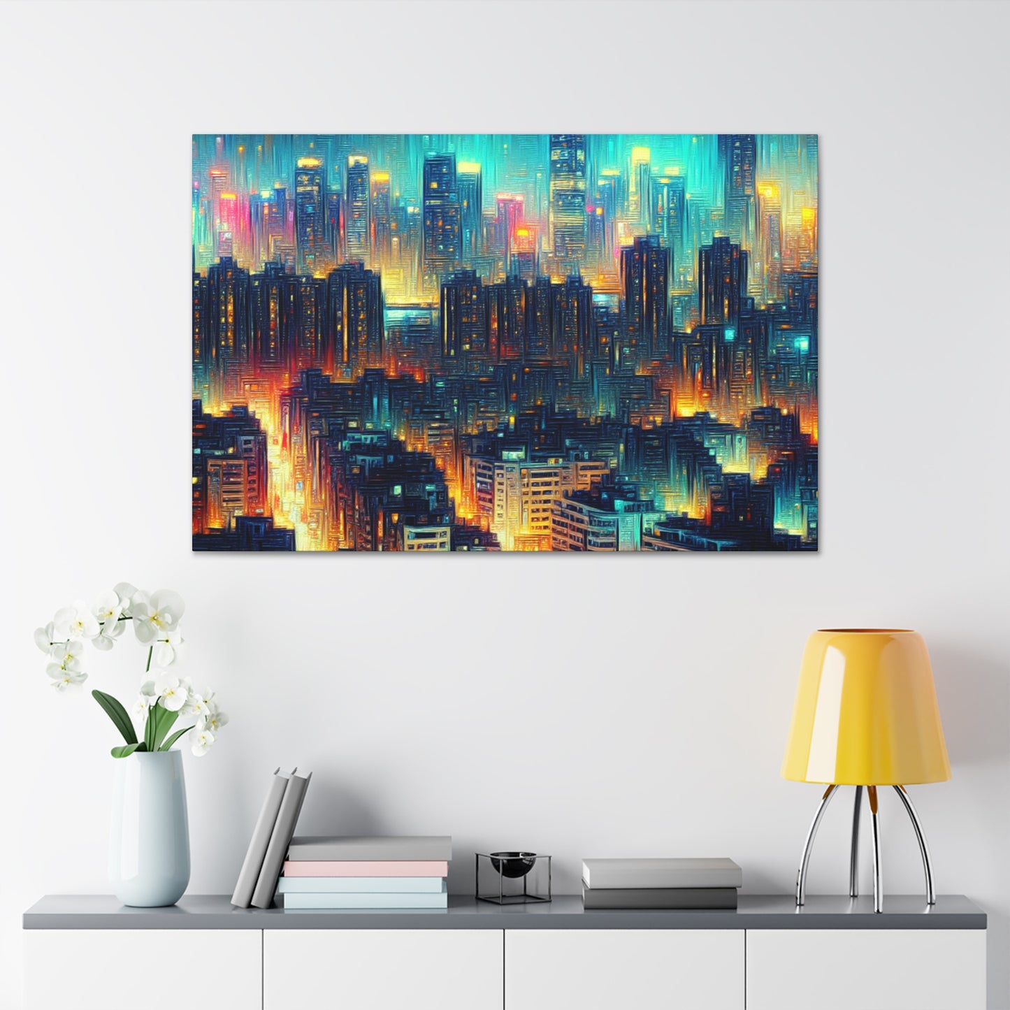 Nocturnal Urban Visions - Canvas