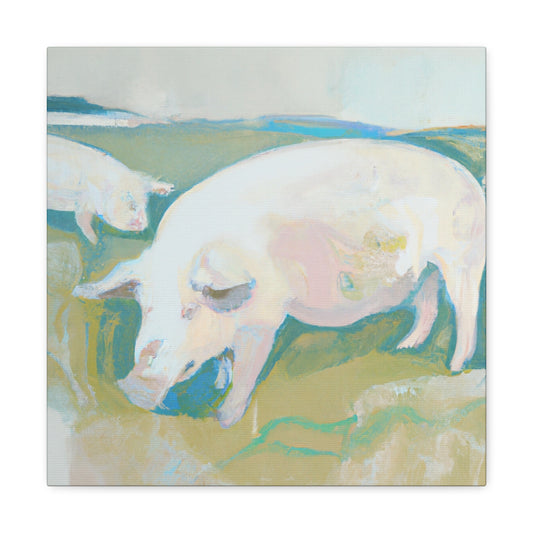 "Pig in Expressionism" - Canvas