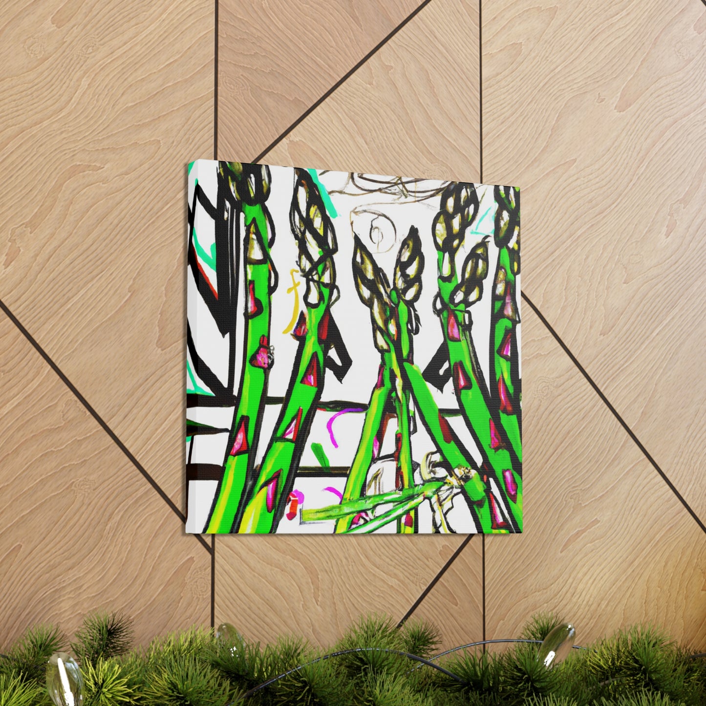 Asparagus Elegance Vision - Canvas