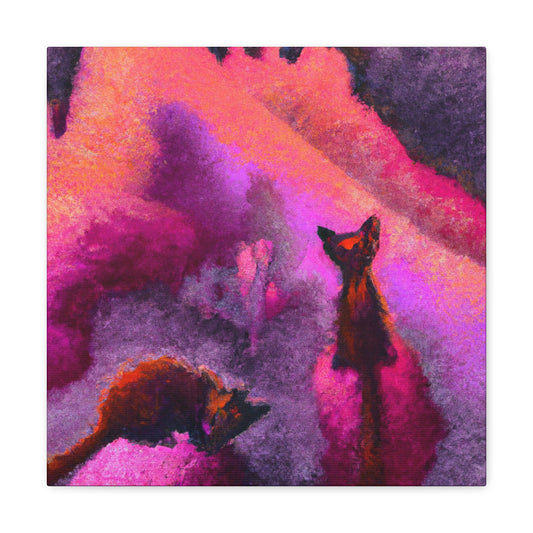 Marten in Surreal Land - Canvas