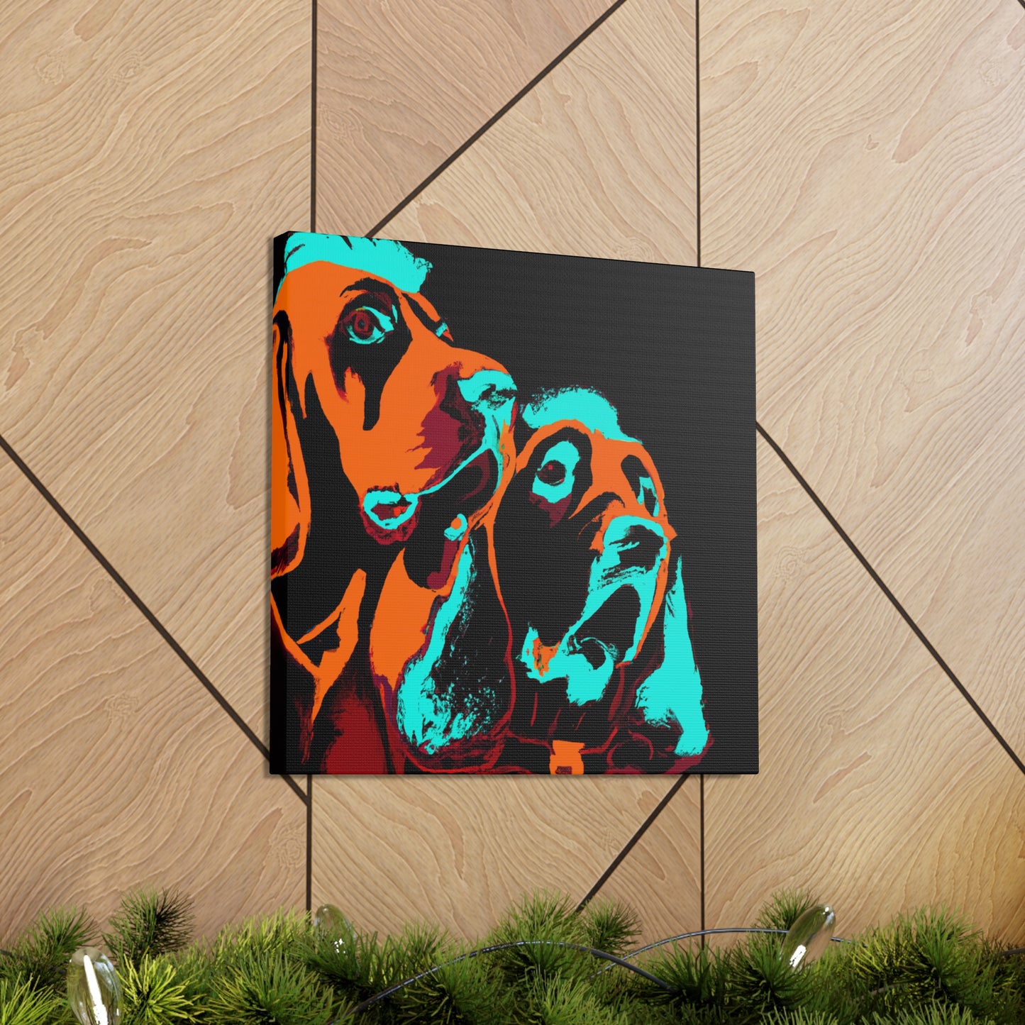 "Irish Setter Portrait 1925" - Canvas